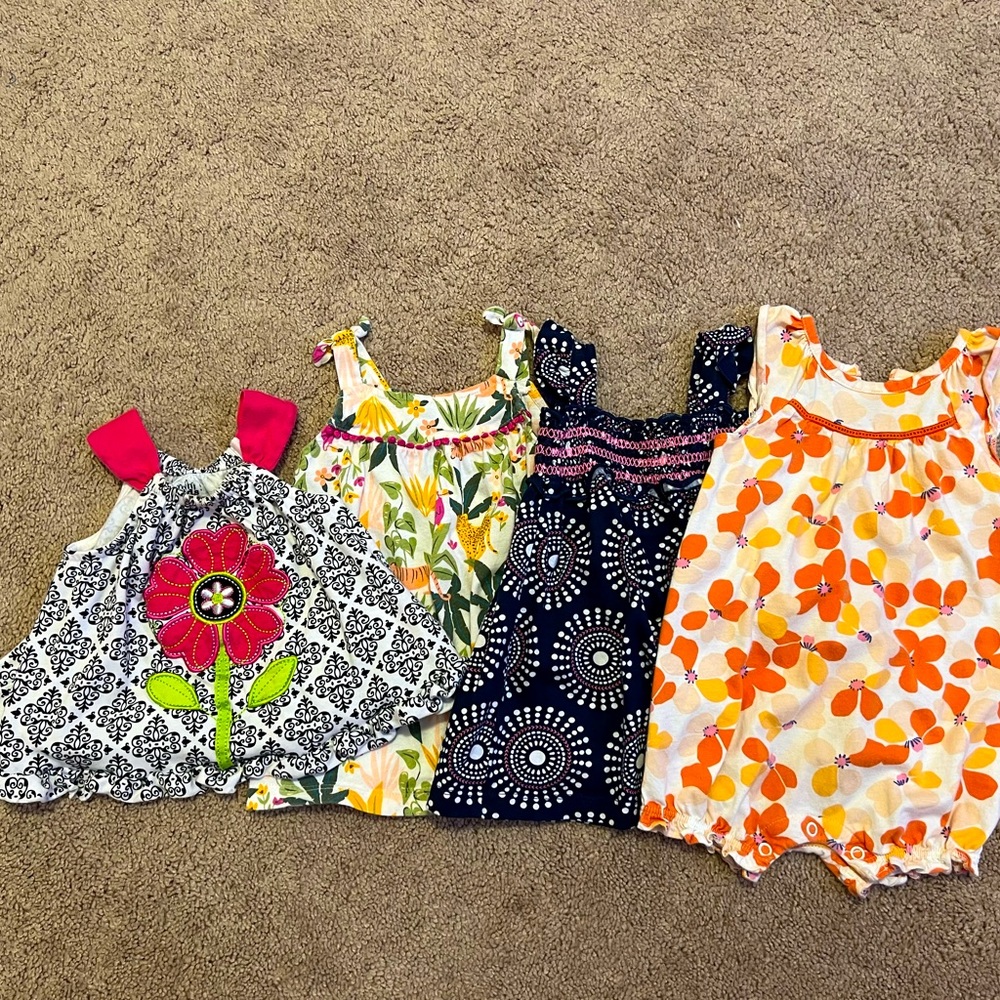 6-12M Girl LOT: Summer Clothes!